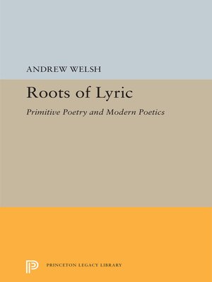 cover image of Roots of Lyric